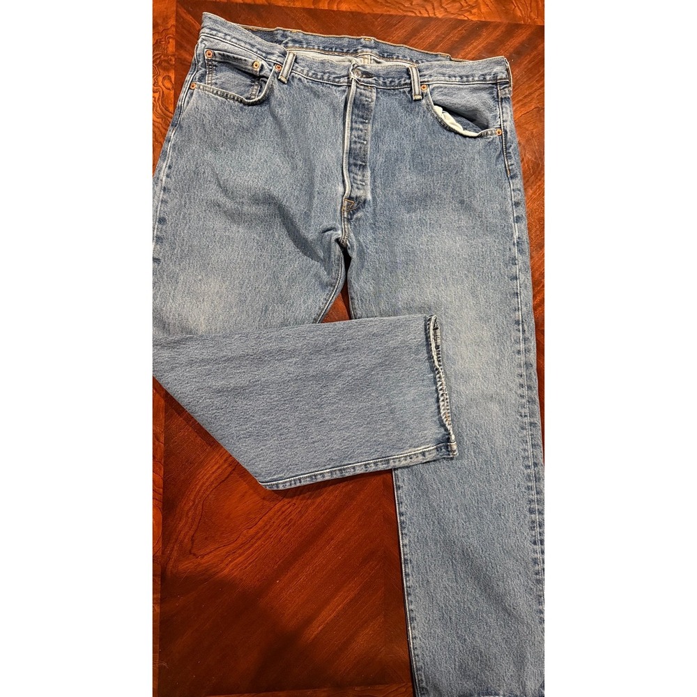 MEN'S LEVI'S 501 ORIGINAL FIT BUTTON‎ FLY JEANS SIZE 40x30